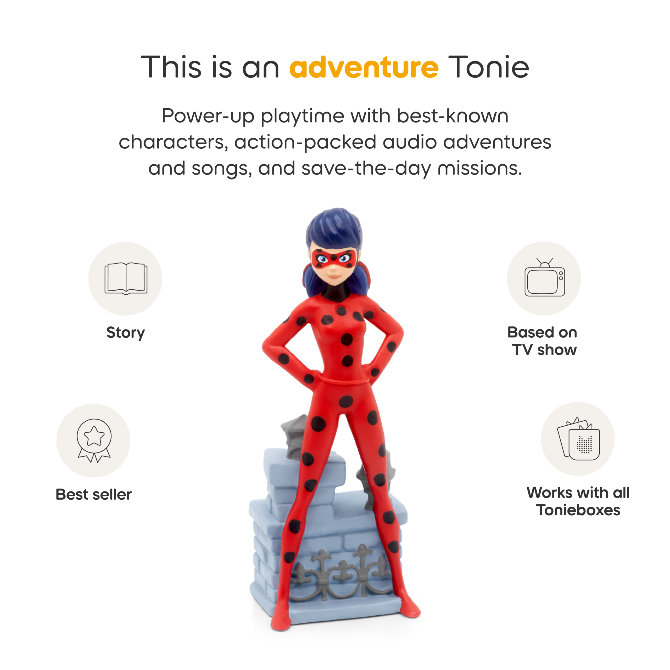 Miraculous: Tales of Ladybug & Cat Noir Tonie - FAO Schwarz