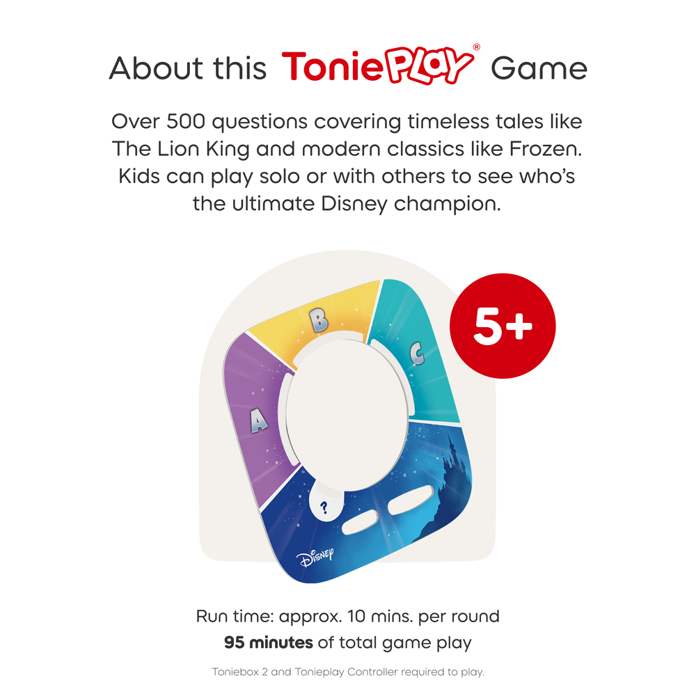 Tonies Tonieplay Disney: Quiz Kingdom Game - FAO Schwarz