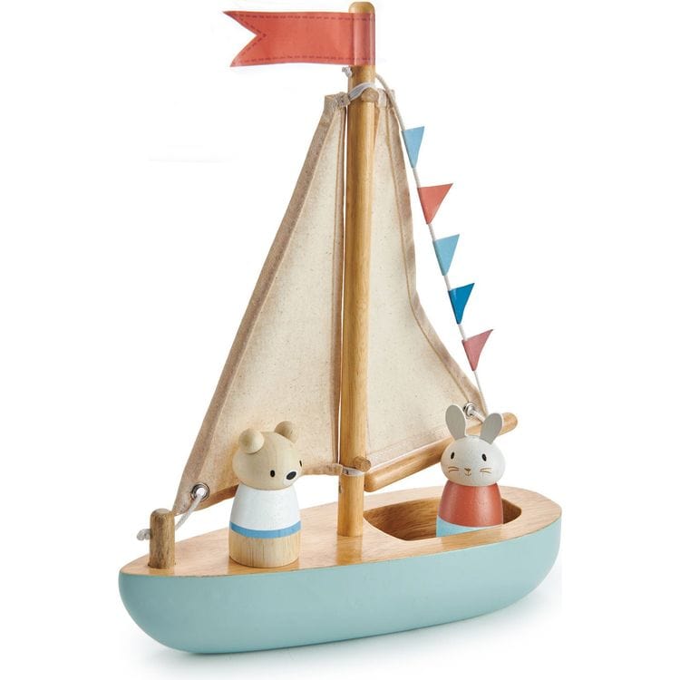 Wooden Sailway Boat - FAO Schwarz