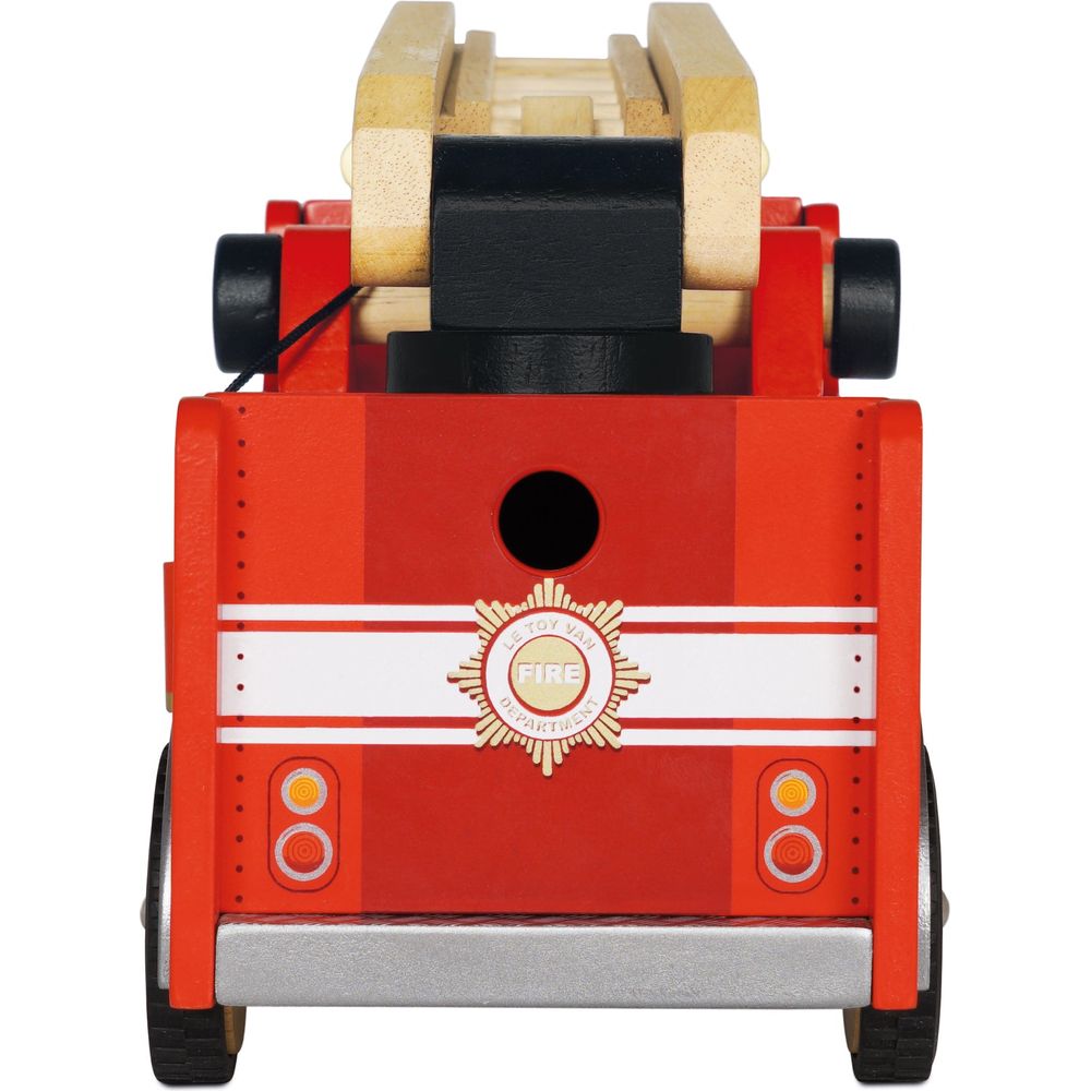 Wood Fire Engine with Firefighters - FAO Schwarz
