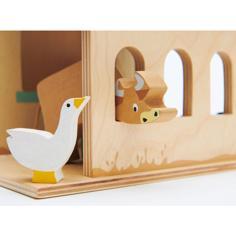 Wooden Tender Leaf Farm Playset - FAO Schwarz