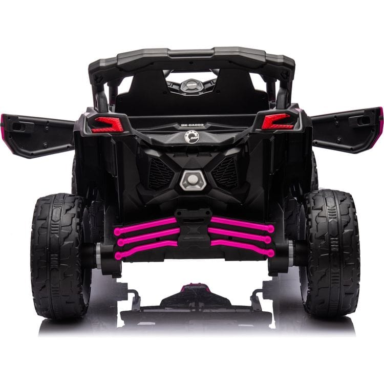 24V Can Am Maverick 1-Seater UTV Ride On – Pink - FAO Schwarz