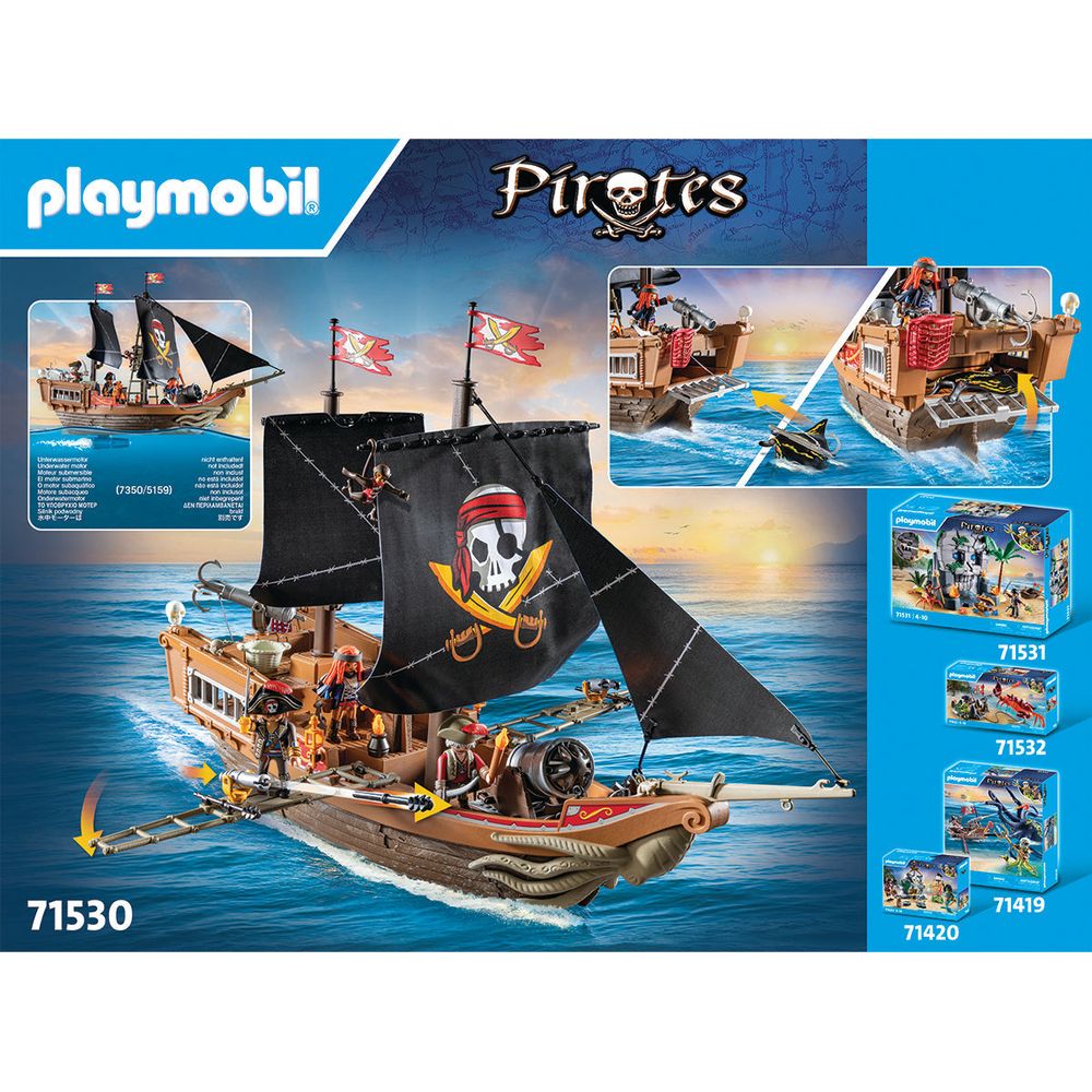Large Pirate Ship Playset - FAO Schwarz