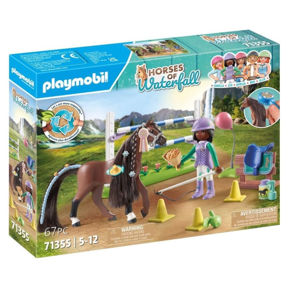 Equestrian Jumping Arena with Zoe and Blaze Playset - FAO Schwarz