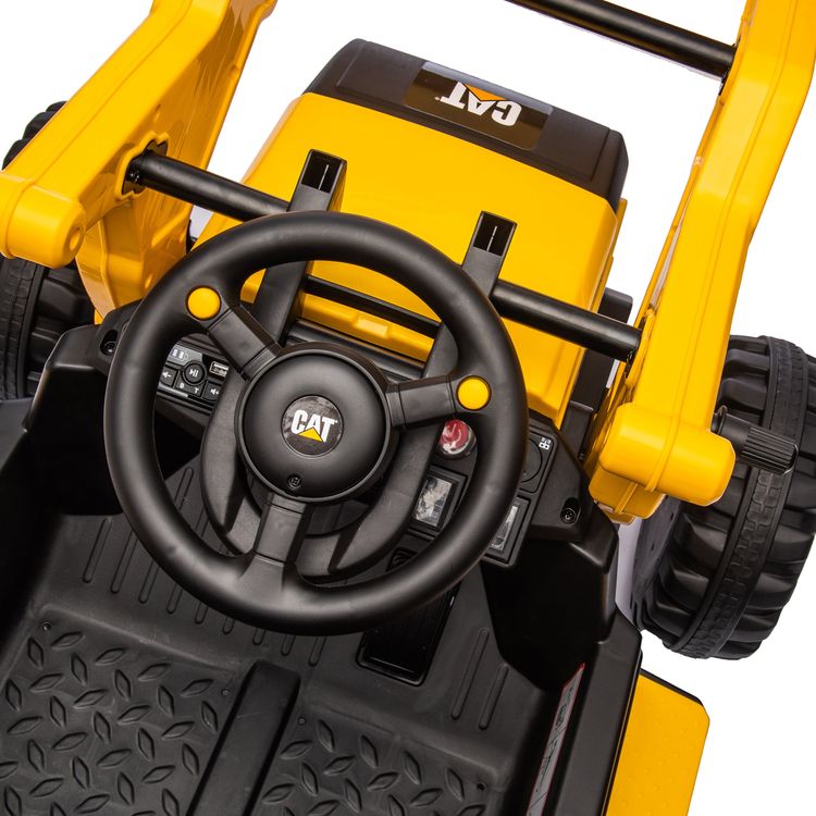 CAT Loader 12V 1-Seater Ride on Car - FAO Schwarz