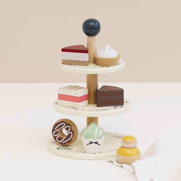 Three Tier Patisserie Cake Stand - FAO Schwarz