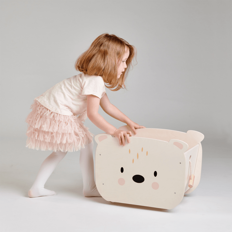 Pull Along Bear Cart - FAO Schwarz