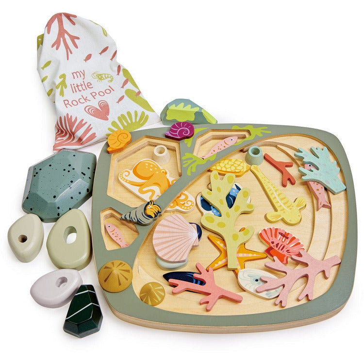 Wooden My Little Rock Pool Activity Toy - FAO Schwarz