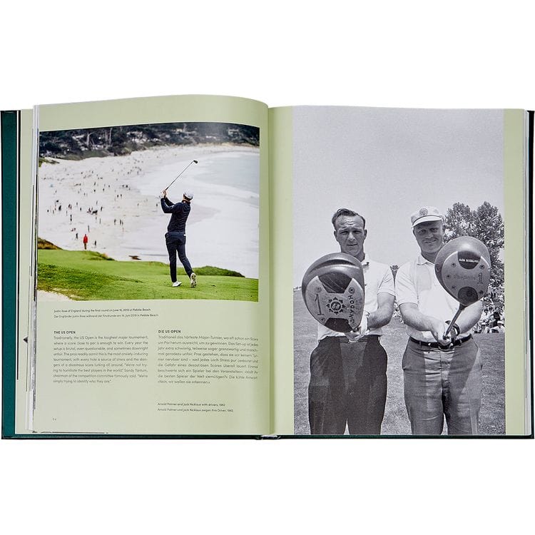 “Golf: The Ultimate Book” in Green Bonded Leather - FAO Schwarz