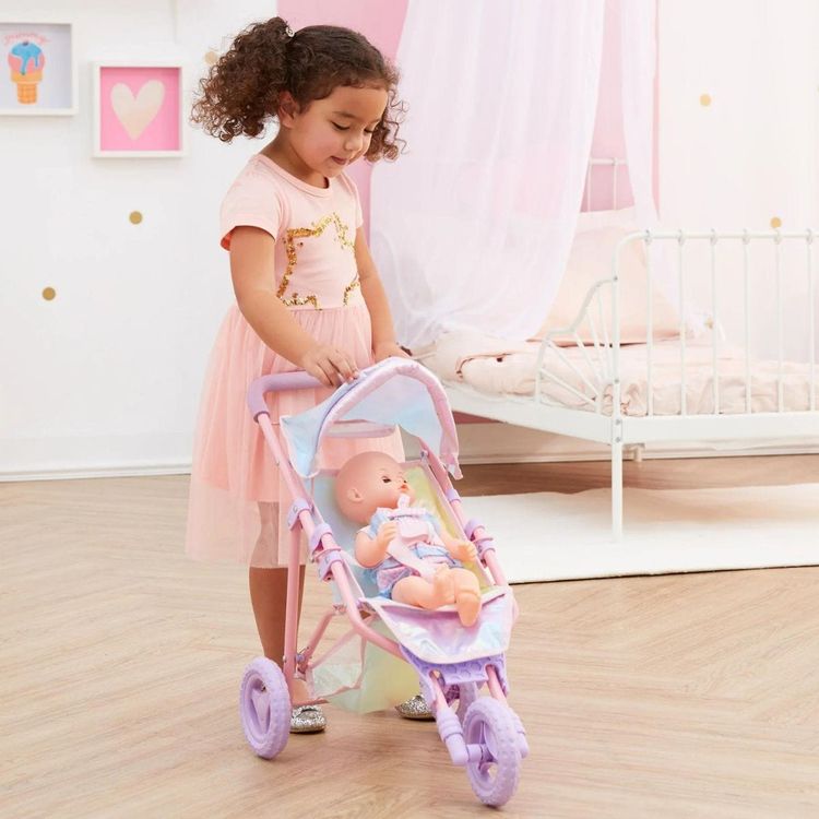 Magical Dreamland Baby Doll Jogging Stroller - FAO Schwarz