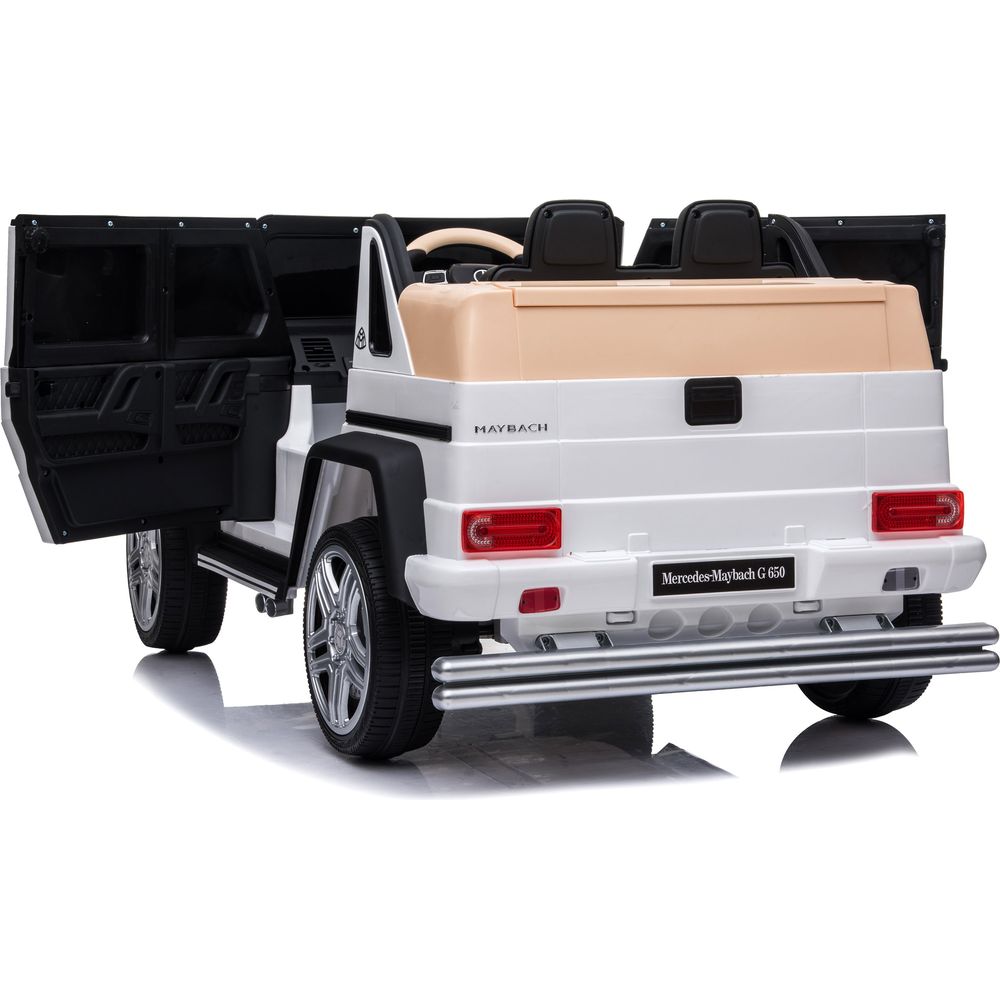 12V Mercedes Maybach G650 Landaulet 1-Seater Ride-On Car - FAO Schwarz