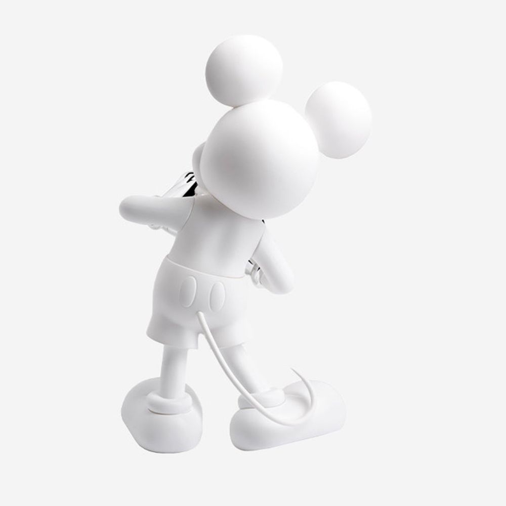 Mickey Mouse With Love 12″ Kelly Hoppen Figurine – White & Silver - FAO Schwarz