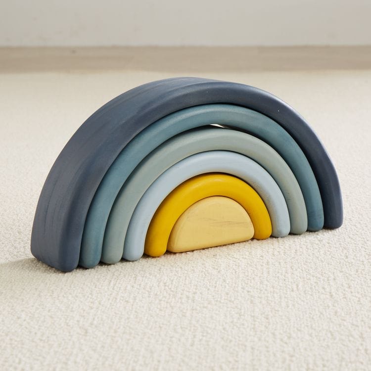 Simply Semicircles Wood Stacker Toy - FAO Schwarz