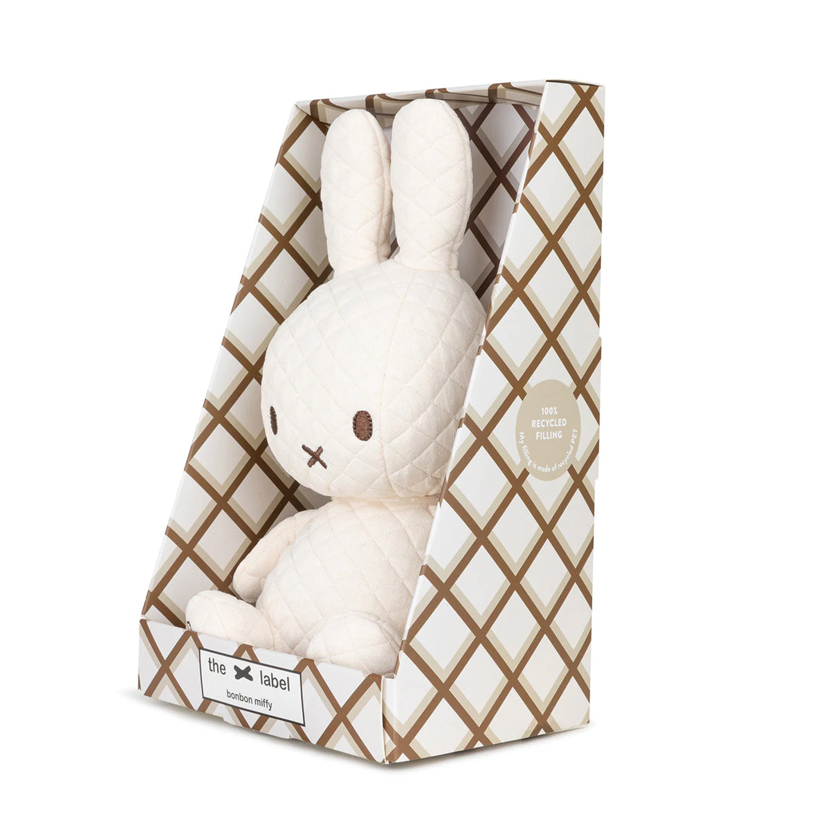 Miffy Cream Bonbon Sitting Plush in Giftbox – 9″ - FAO Schwarz