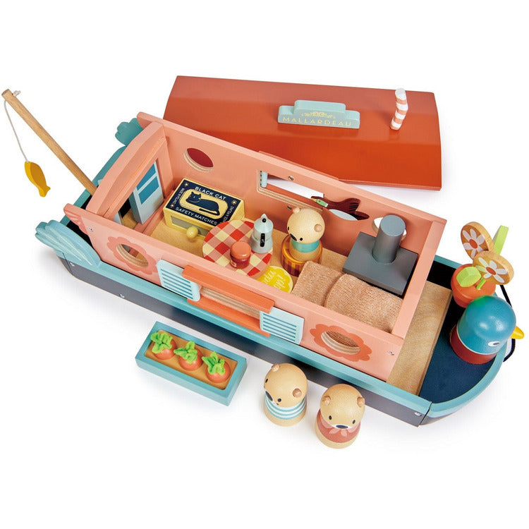 Wooden Little Otter Canal Boat - FAO Schwarz