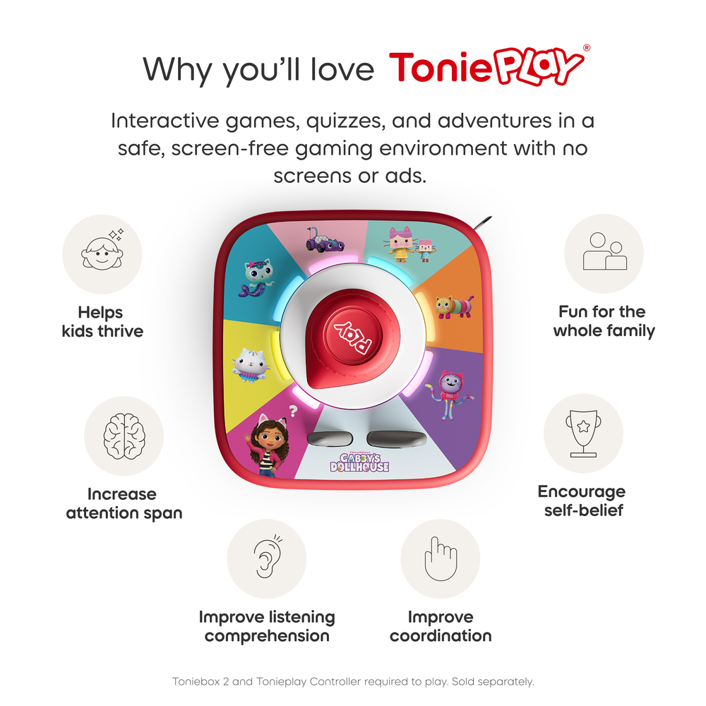 Tonies Tonieplay Gabby’s Dollhouse: Gabby’s Cat-tastic Scavenger Hunt - FAO Schwarz