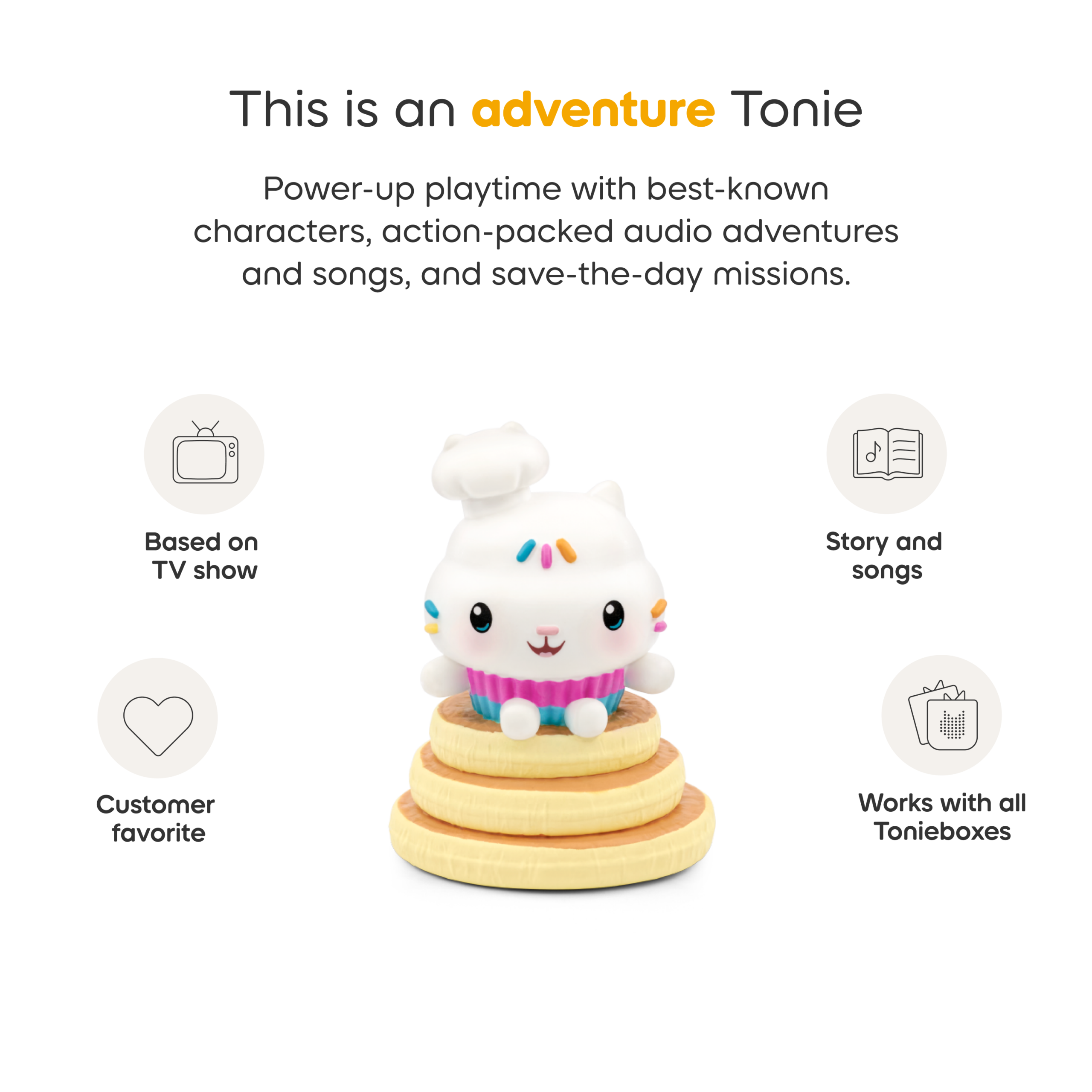 Gabby’s Dollhouse: Cakey Cat Tonie - FAO Schwarz