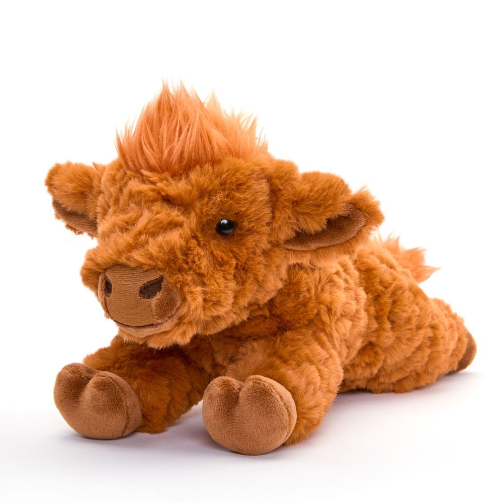15” Adopt-A-Pets Highland Cow Plush - FAO Schwarz